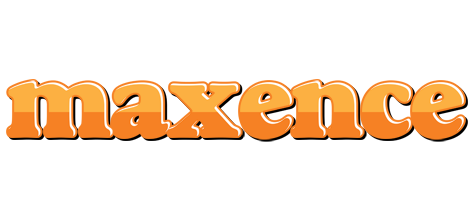 Maxence orange logo