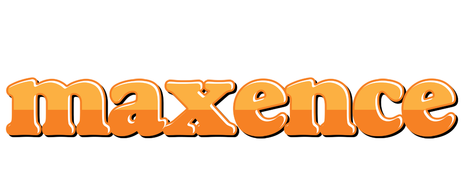 Maxence orange logo