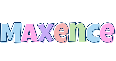 Maxence pastel logo