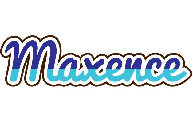 Maxence raining logo