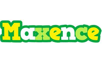 Maxence soccer logo