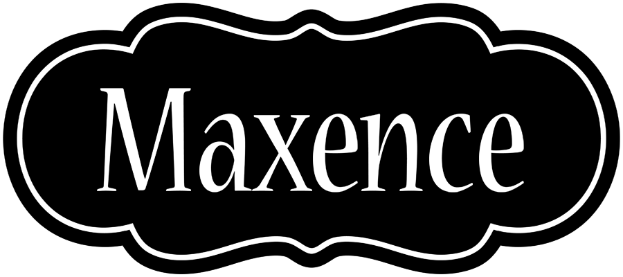 Maxence welcome logo