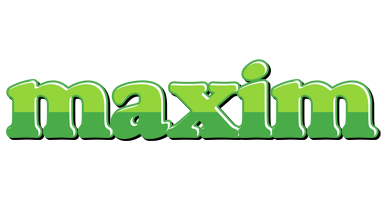 Maxim apple logo