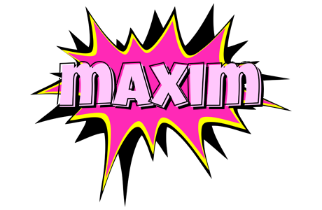 Maxim badabing logo