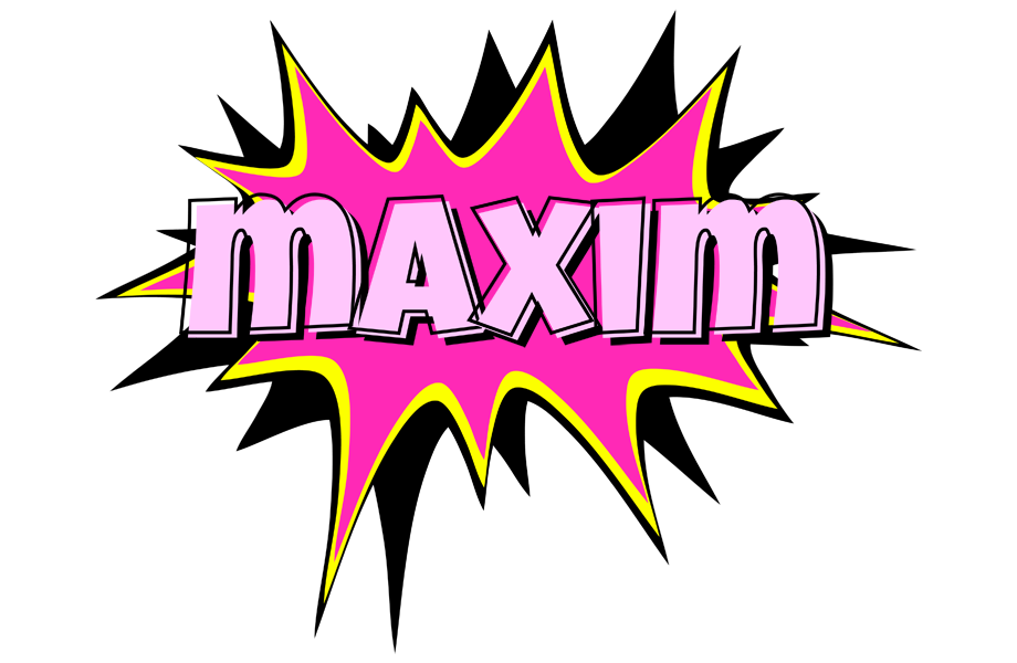 Maxim badabing logo