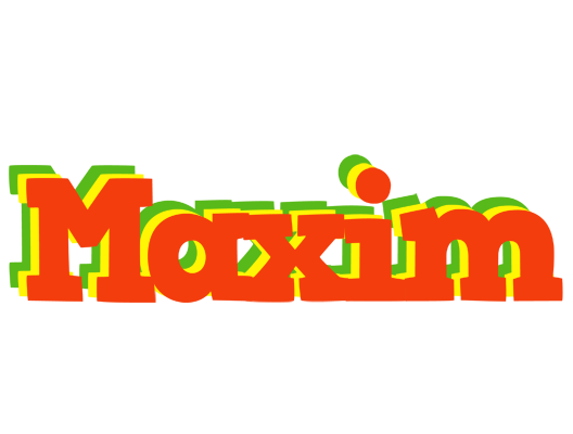 Maxim bbq logo