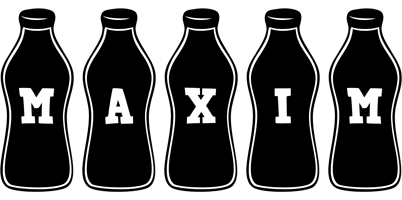 Maxim bottle logo
