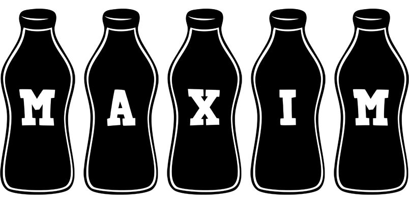 Maxim bottle logo