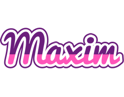 Maxim cheerful logo