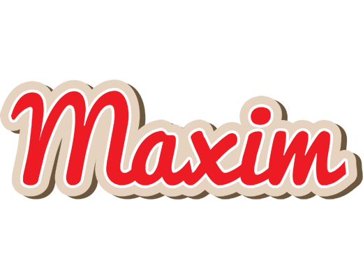 Maxim chocolate logo