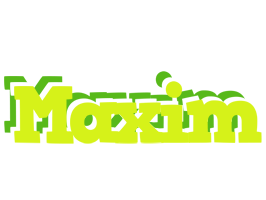 Maxim citrus logo