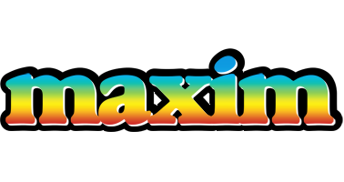 Maxim color logo