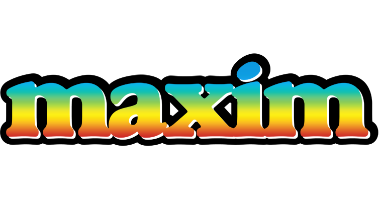 Maxim color logo