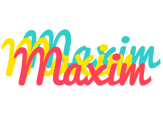 Maxim disco logo