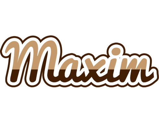 Maxim exclusive logo