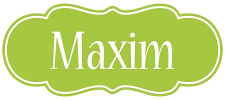 Maxim family logo