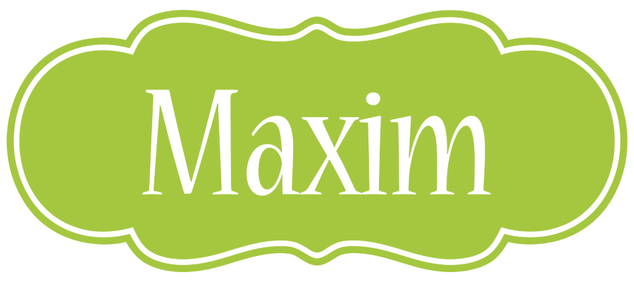 Maxim family logo