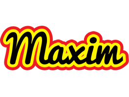 Maxim flaming logo