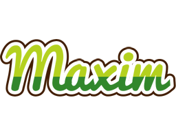 Maxim golfing logo