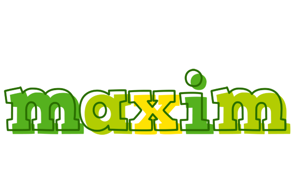 Maxim juice logo