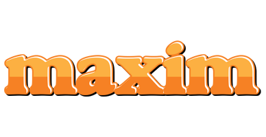 Maxim orange logo