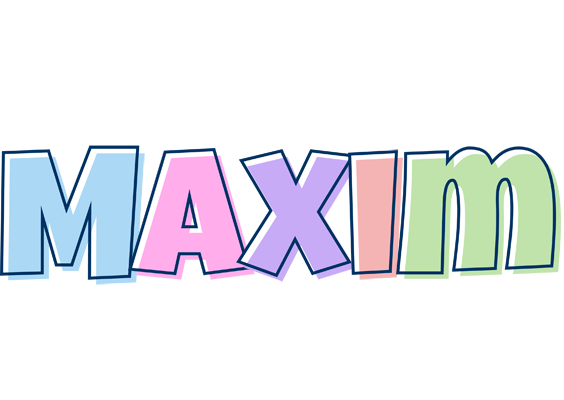 Maxim pastel logo