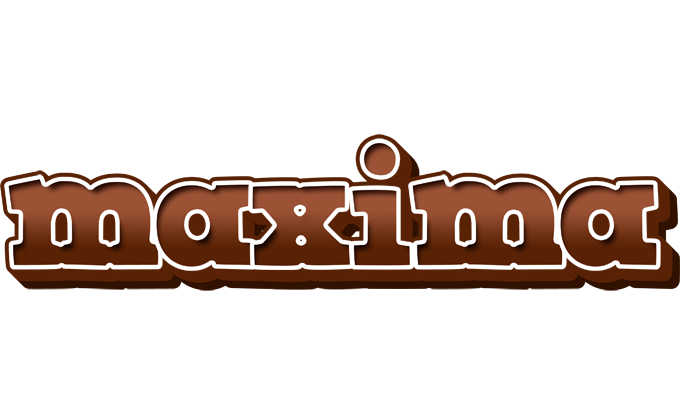 Maxima brownie logo