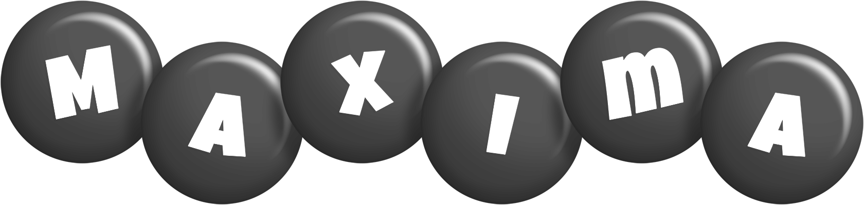 Maxima candy-black logo