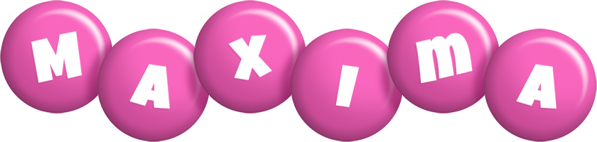 Maxima candy-pink logo