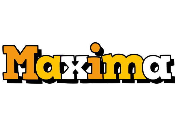 Maxima cartoon logo