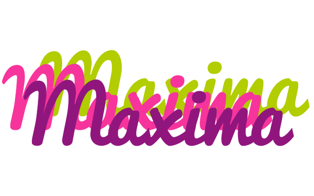 Maxima flowers logo