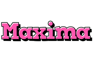 Maxima girlish logo