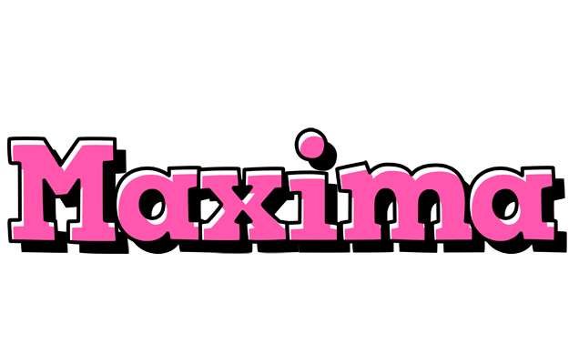 Maxima girlish logo