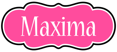 Maxima invitation logo