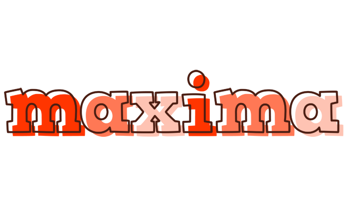 Maxima paint logo