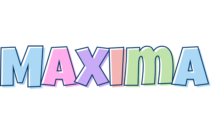 Maxima pastel logo