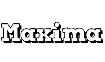 Maxima snowing logo