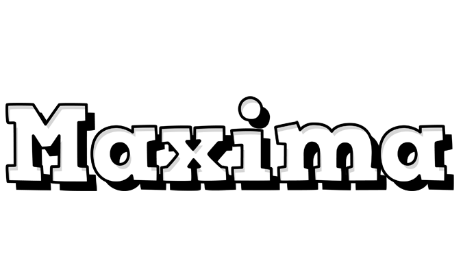 Maxima snowing logo