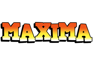 Maxima sunset logo