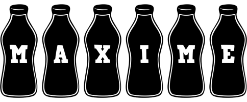 Maxime bottle logo