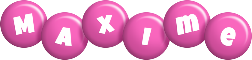 Maxime candy-pink logo