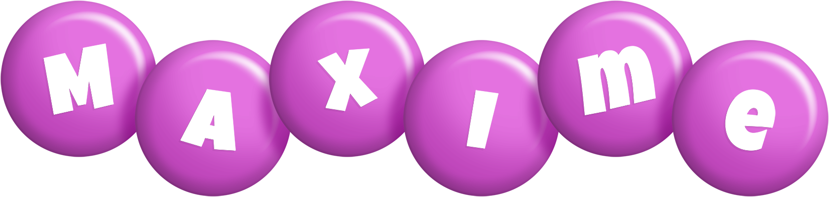 Maxime candy-purple logo