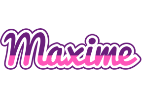 Maxime cheerful logo