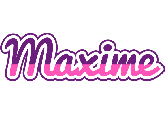Maxime cheerful logo