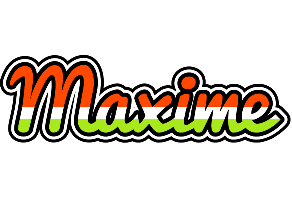 Maxime exotic logo