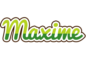 Maxime golfing logo