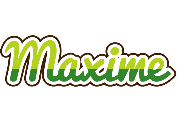 Maxime golfing logo