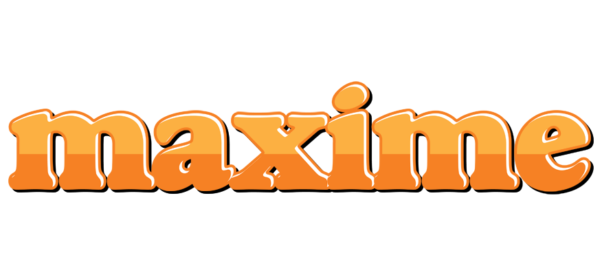 Maxime orange logo