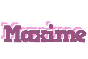 Maxime relaxing logo