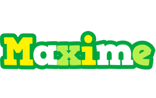 Maxime soccer logo